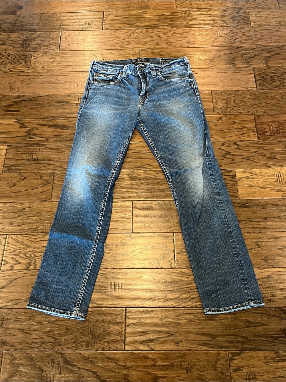 Silver Jeans Eddie Straight Leg Size 34 x 34